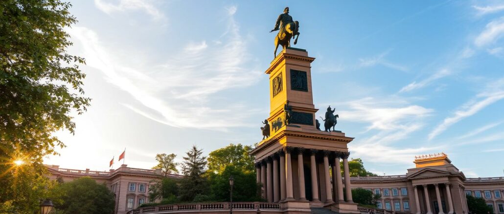 Das Monument der Heldengarde