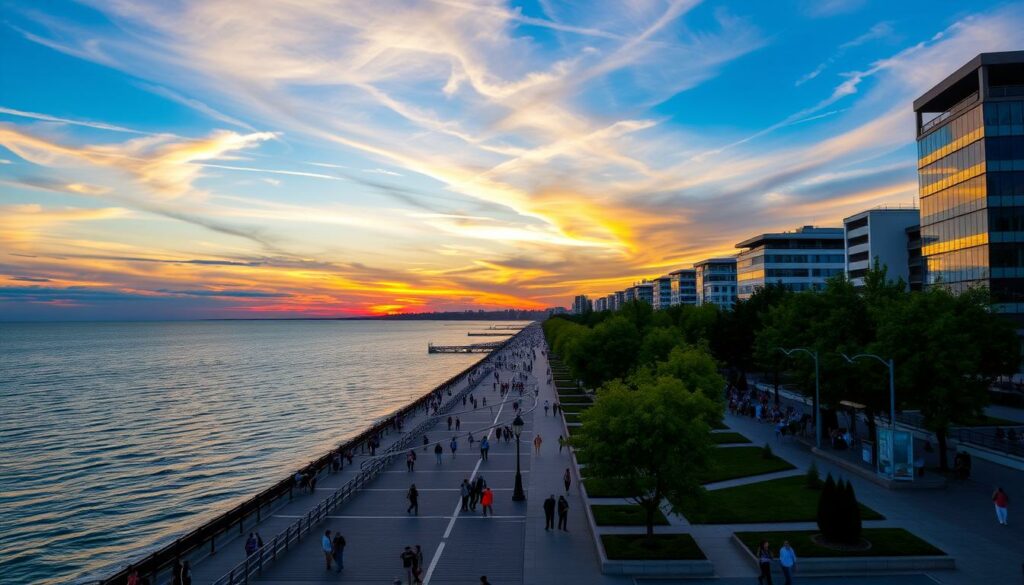 Uferpromenade in Wladiwostok